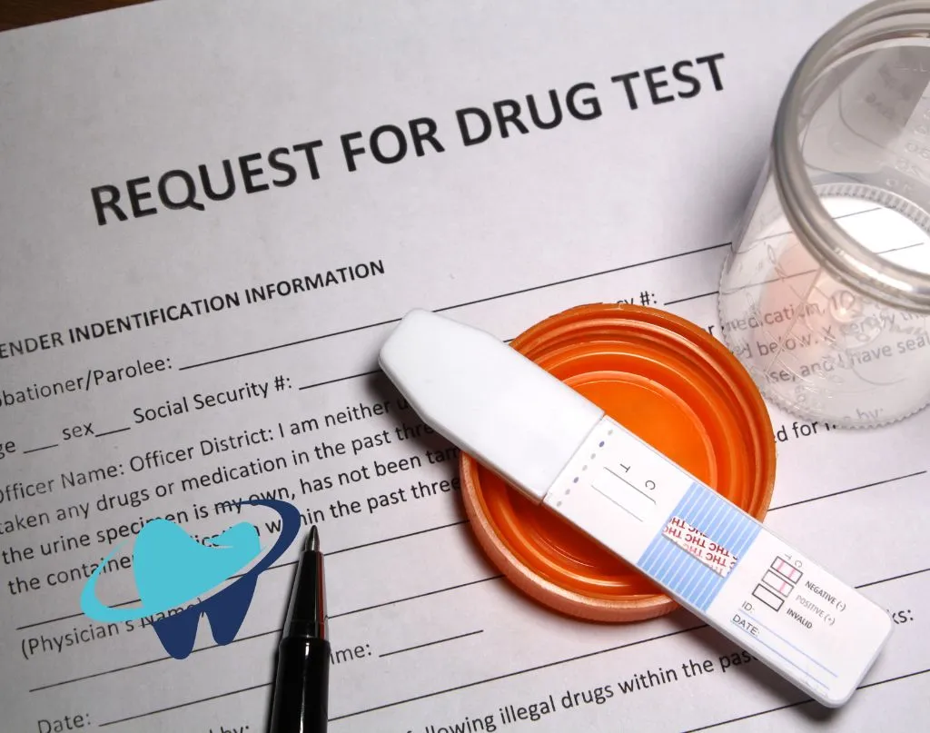 Dental office drug test
